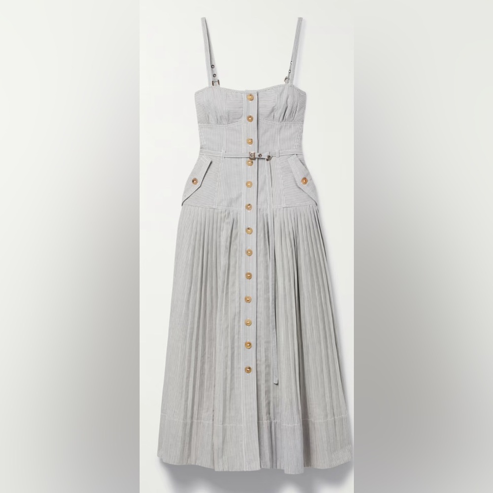 Ulla Johnson Cleo Dress in Granite size 6 new with tag